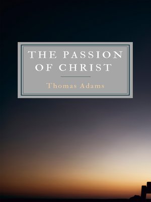 cover image of The Passion of Christ